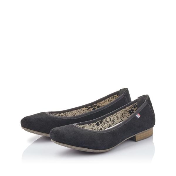Rieker Damen Ballerina klassisch schwarz S13  51994-00 