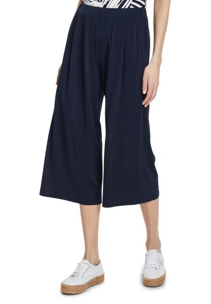 Betty Barclay Culotte elastischer Bund blau S12 65221217 34 | 8345 Dark Sky | 