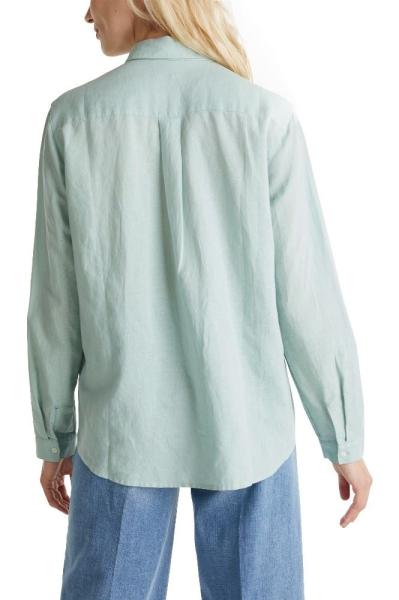 Esprit Bluse Langarm Leinen 030EE1F317 