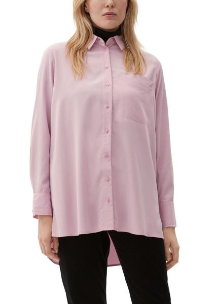 s.Oliver Bluse Twill-Bluse aus Viskosemix S22 2124829 