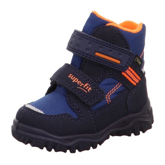 Superfit HUSKY1 BLAUORANGE Winterstiefel Goretex Kinder 5-09044-82 