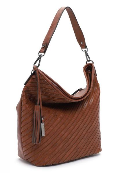 Tamaris Umhängetasche Beuteltasche Julina braun S22 32023,700 