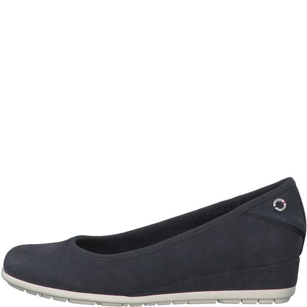 s.Oliver Damen Pumps schwarz, blau S13  5-5-22302-20 