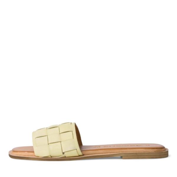 Tamaris Pantolette Mules gelb S12 1-1-27122-28 41 | 651 SOFT LEMON | 