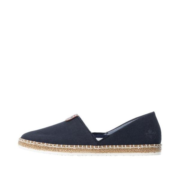 Rieker Antistress Damen Slipper blau S12  M2250-14 