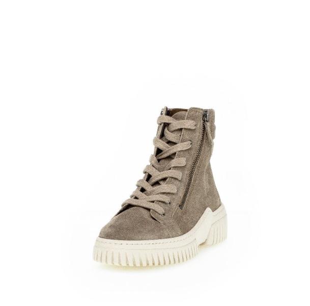 Gabor Schnürstiefellette salbei (beige) S21 73.761.19 6,5 | salbei (beige) | F
