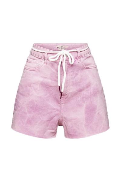 EDC Shorts kurze Hose Batik-Waschung blau, liula S22 052CC1C310 W30 | C440 LIGHT BLUE | 