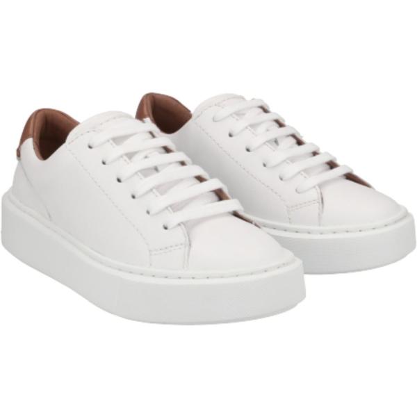 CLARKS HERO LITE Sneaker Leder weiß 26161109 