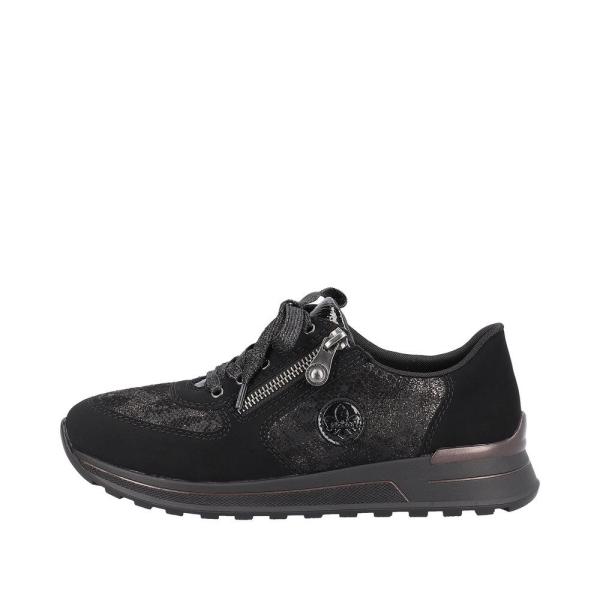 Rieker Damen Sneaker by Rieker nachtschwarz S23  N1411-90 