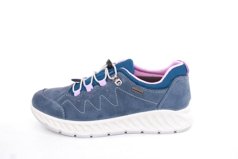 Imac Damen Outdoorschuh Trekkingschuh TEX- Membran Leder Schnellschnürung blau S13 356888 