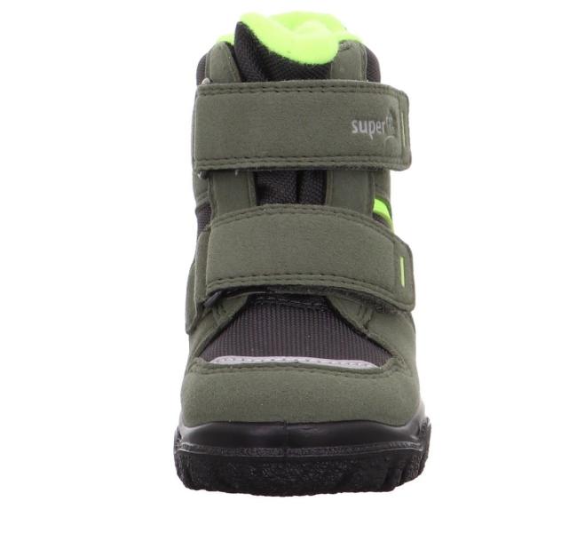 superfit HUSKY1 GRÜN/GELB Winterstiefel warm GORETEX wasserdicht 1-000047-7000 