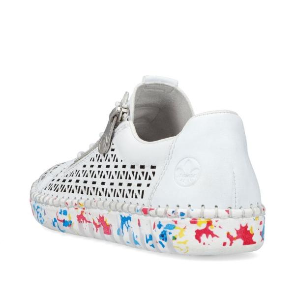 Rieker Damen Slipper altweiß S13  M2357-80 