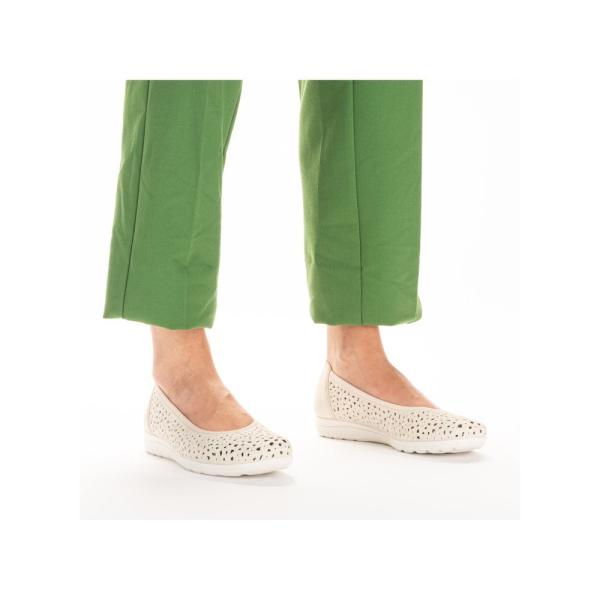 Rieker Damen Ballerinas helllbeige S13  L9365-60 