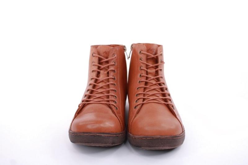 Andrea Conti Damen Stiefeletten Schnürschuh Leder bequem braun S22 0344900201 