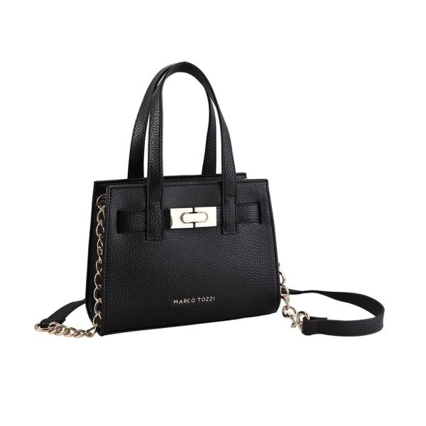 Marco Tozzi Handtasche schwarz, beige S13   2-2-61007-20 