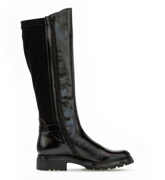 Gabor Stiefel Leder schwarz S21 71.614.20 5 | schwarz | F