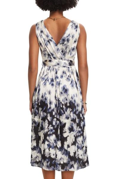 Esprit Satin Minikleid mit floralem Print S13 023EO1E340 