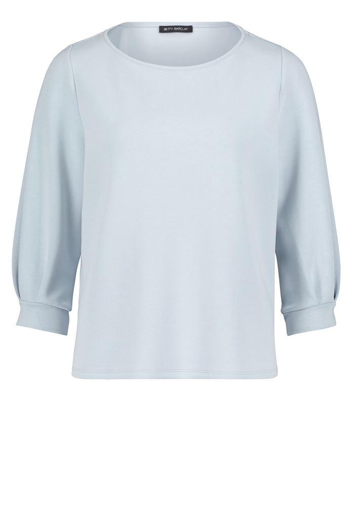 Betty Barclay Sweatshirt 3/4 Arm  U- Bootausschnitt blau S22 24791019 44 | 8381 Zen Blue | 
