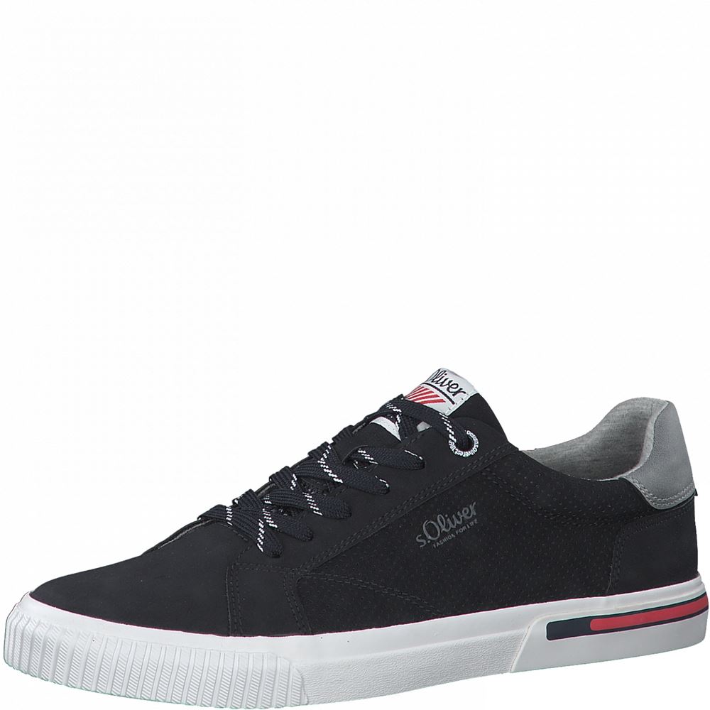 s.Oliver Sneaker Schnürer blau 5-5-13630-28 43 | 805 NAVY | 
