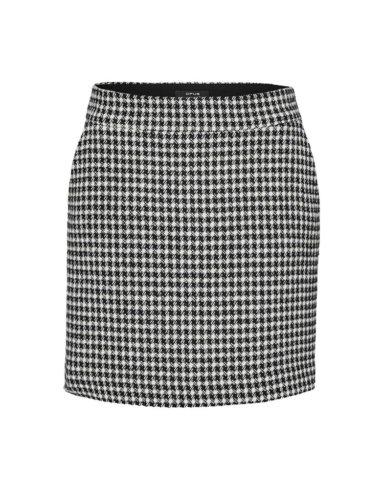 OPUS Minirock Raveki vintage Pepita- Look schwarz S22 2481910982100 