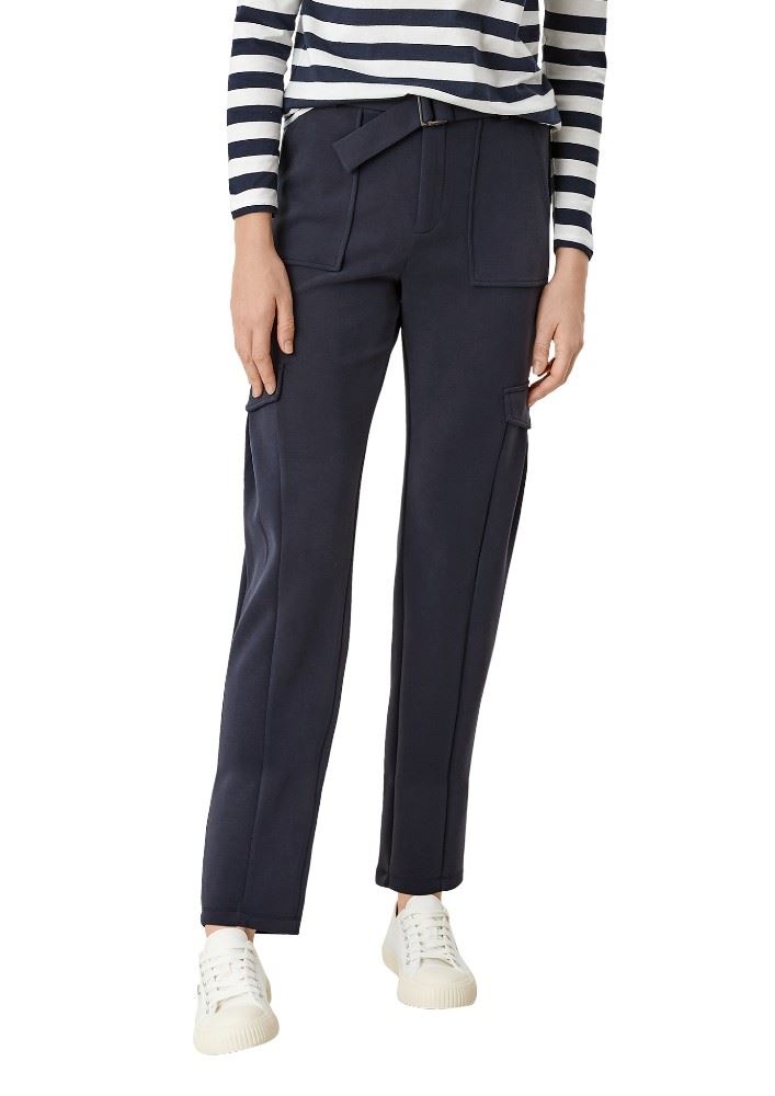 s.Oliver Scuba Hose im Cargo Stil blau S12 2110697 42 | 5959 navy | 