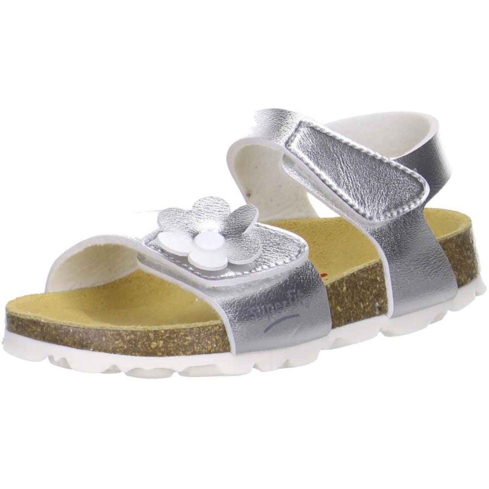 Superfit TECNO Sandale Fußbett silber 2-00118-16 38 | 16 silber | 