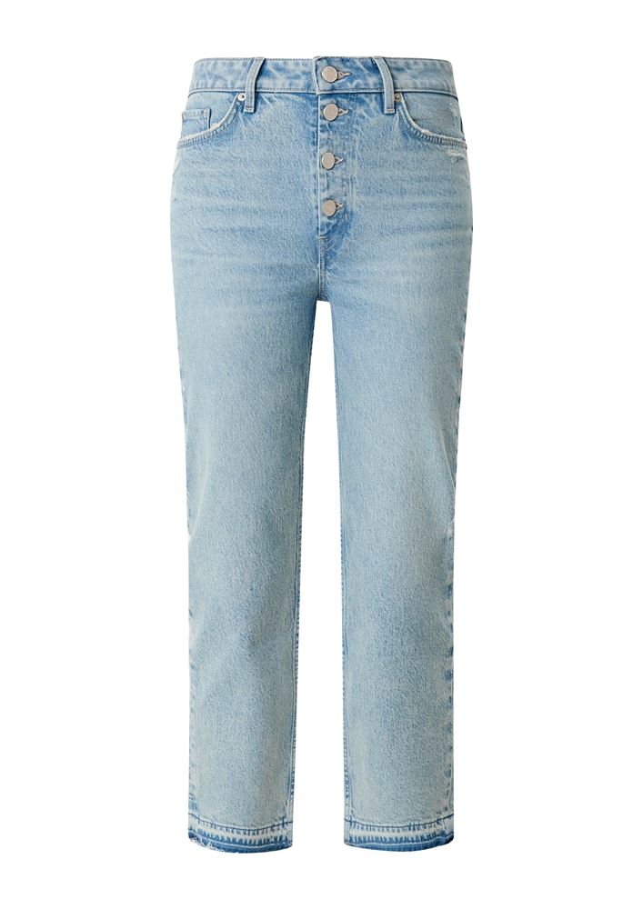 s.Oliver Damen Cropped Jeans 7/8 Jeans blau S12 2112229 