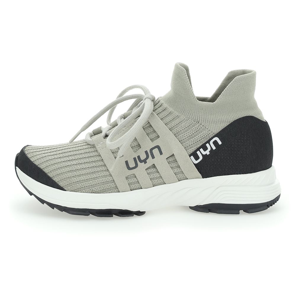 UYN SX4 Wanderschuh Damen Sneaker Strumpfschuh Yak- Wolle grün, grau S22 Y100159-93 40 | G000 anthracite | 