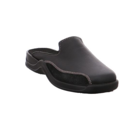Rohde Vaasa Pantolette Hausschuhe schwarz 2752 