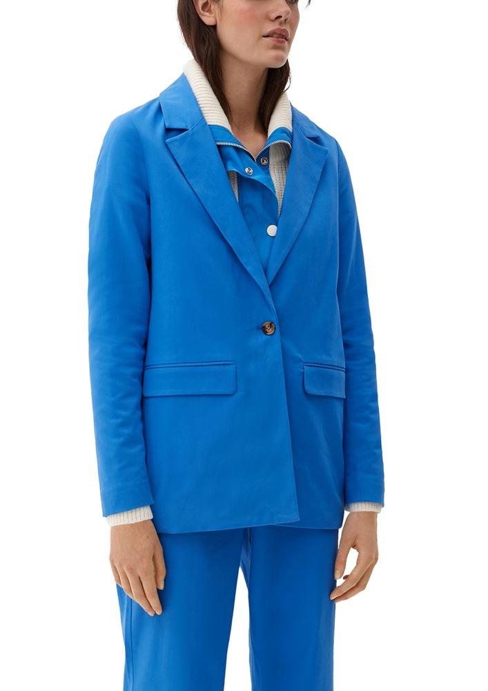 s.Oliver Langer Blazer aus Modalmix S13 2124507 