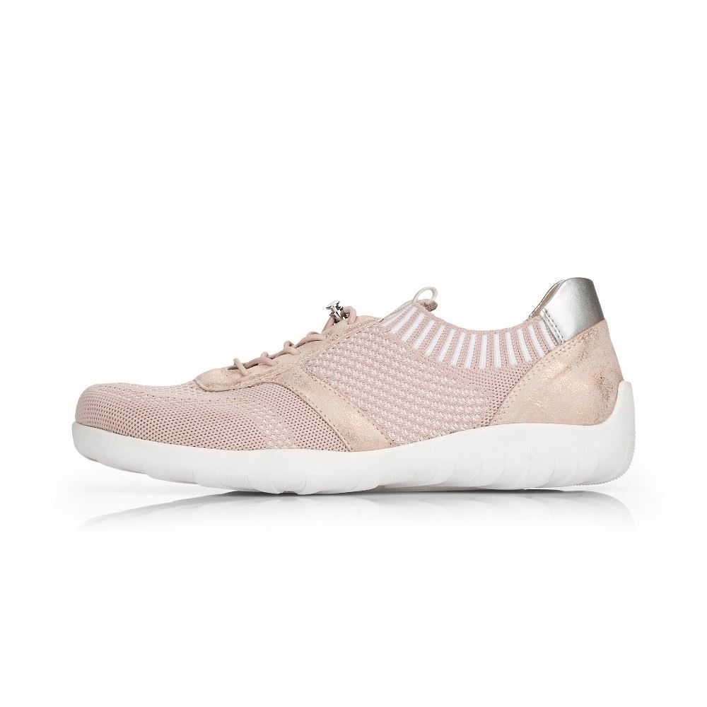 Remonte Sneaker Schnürer rose/dunkelblau/schwarz R3511 
