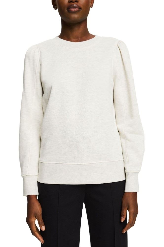 ESPRIT Sweatshirt aus Baumwoll-Mix 022EE1J304 XL | E054 PASTEL GRE | 