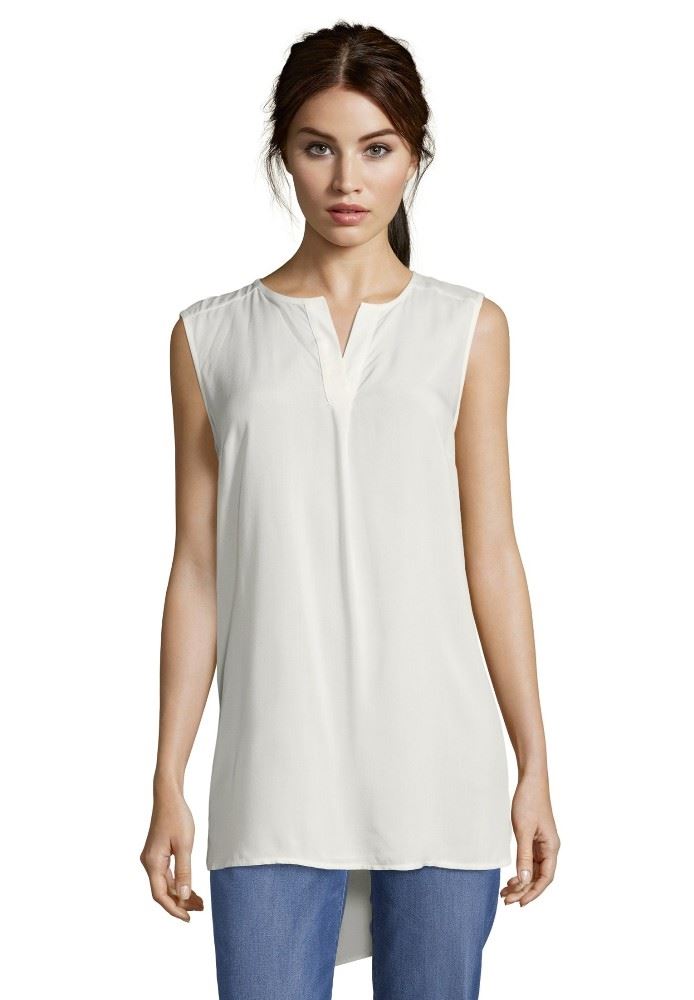Betty Barclay Bluse Top weiß rot 60202587 40 | 1014 Offwhite | 