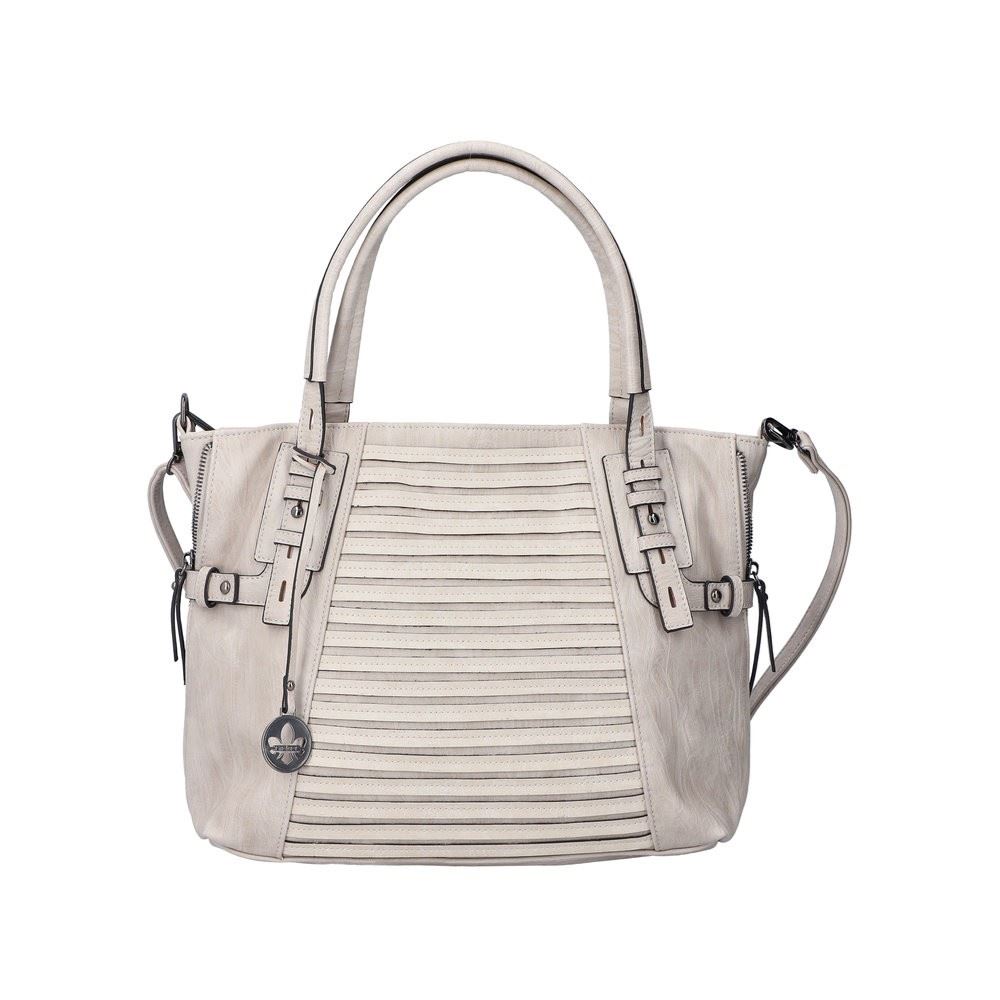 Rieker Damen Shopper Handtasche beige S22 H1083-60 
