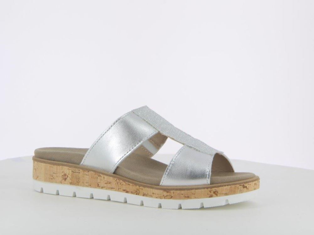 Aco Pantolette Mia 11 weiß galaxy 545/7741 