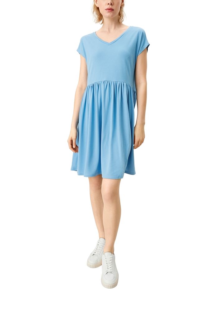 QS designed by Kleid aus Jersey 2122365 