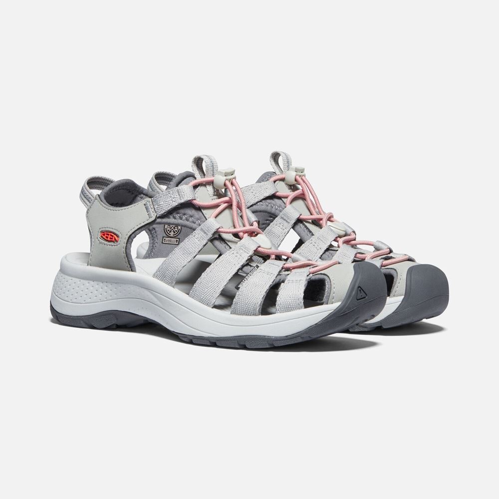 KEEN Astoria West Sandale grau / coral S12 1023589 