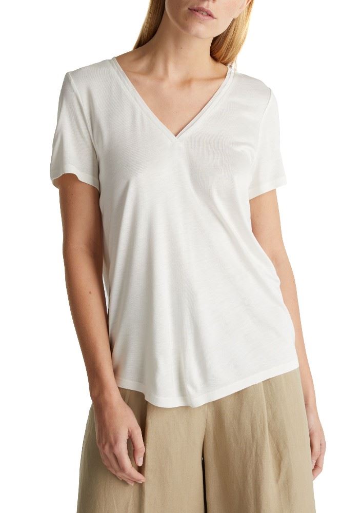Esprit T - Shirt Viskose 030EO1K320 XXL | E110 OFF WHITE | 