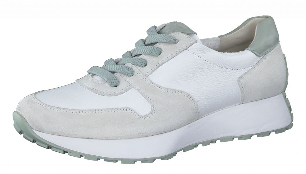 Paul Green Sneaker Super Soft weiß/grün S13 5238-013 5 | ice/white/peper | 