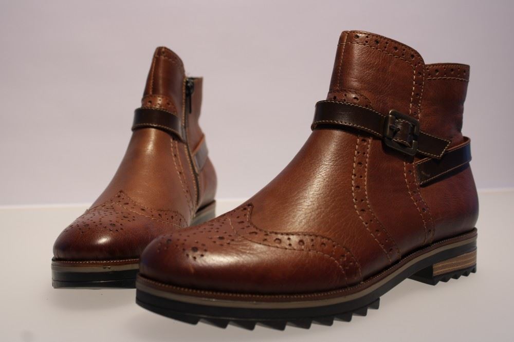 Remonte Stiefelette Reißverschluss Wechselfußbett  R2278 36 | 24 chestnut/kas | 