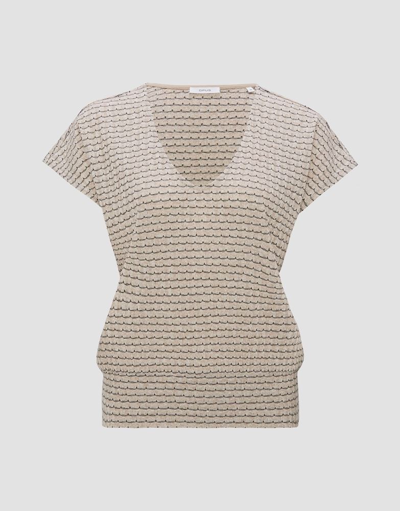 OPUS Shirt Simurali Ringel mit Struktur 1/2 Arm S13 10194811542206 