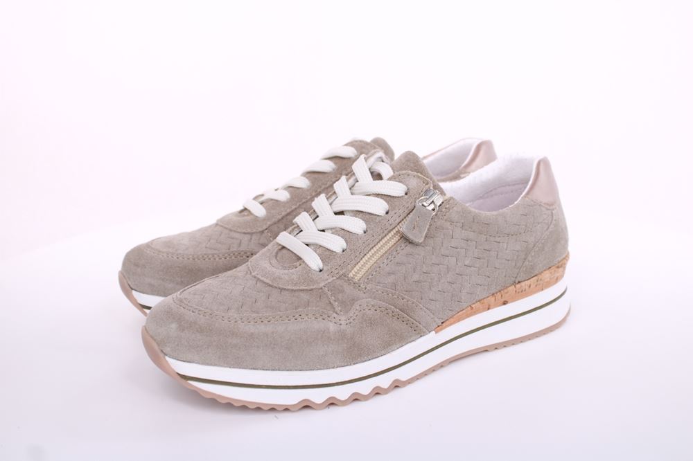 ACO CLAIRE 18 Damen Sneaker Nubukleder Wechselfußbett grün S13  1207/9976 
