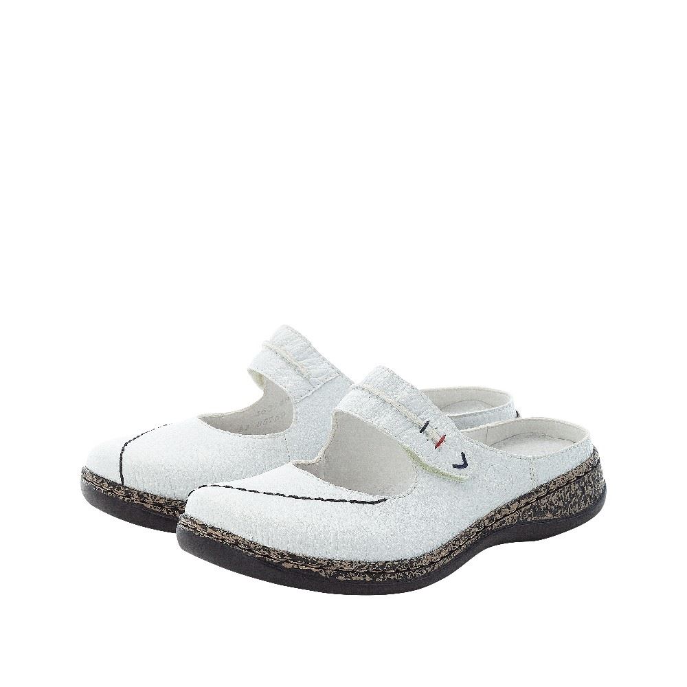 Rieker Pantolette weiss S21 46374-81 39 | weiss | F