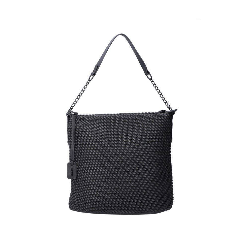 Rieker Handtasche Kordeloptik schwarz H1331-00 
