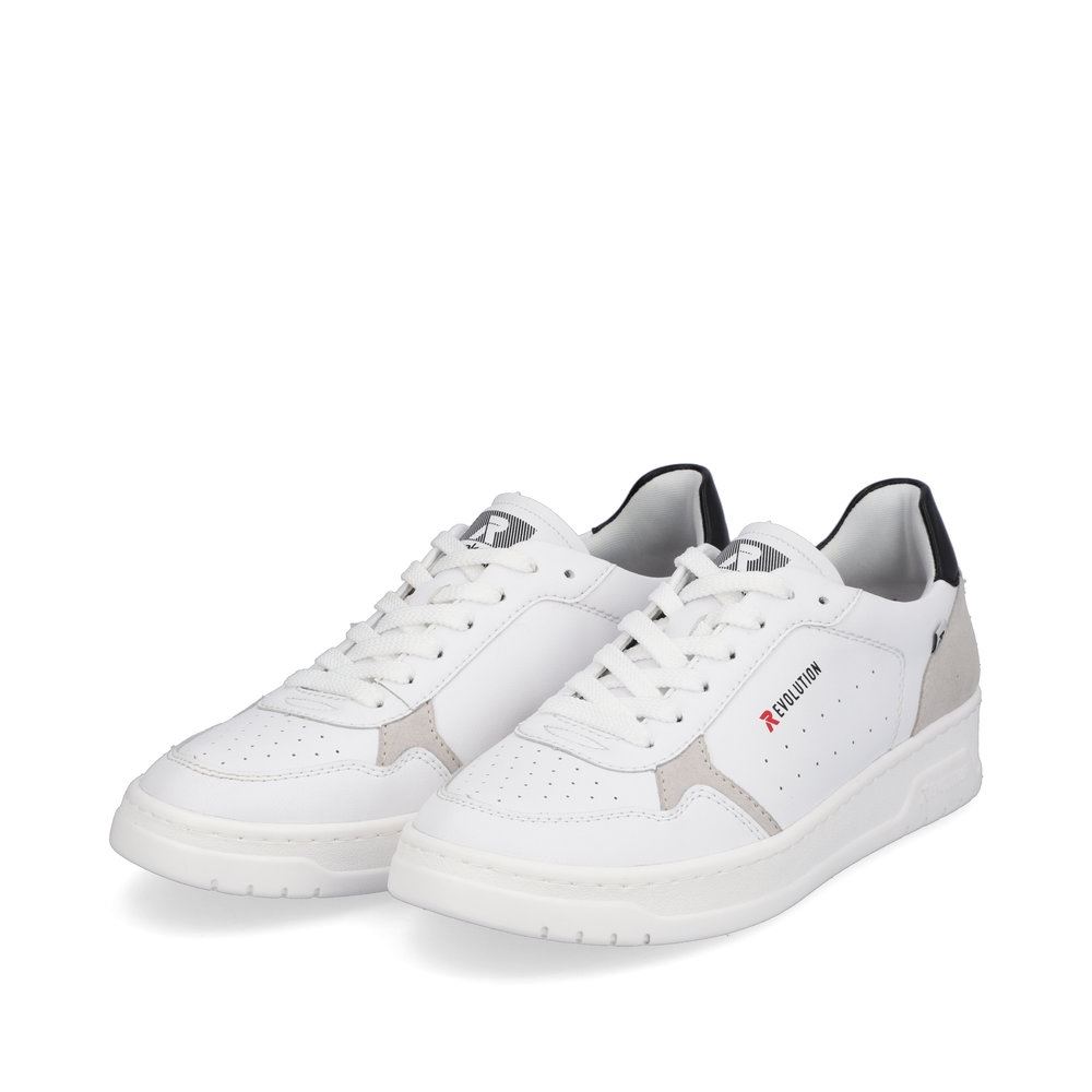 Rieker Evolution Herren Sneaker Leder weiß S13 U0401-81 