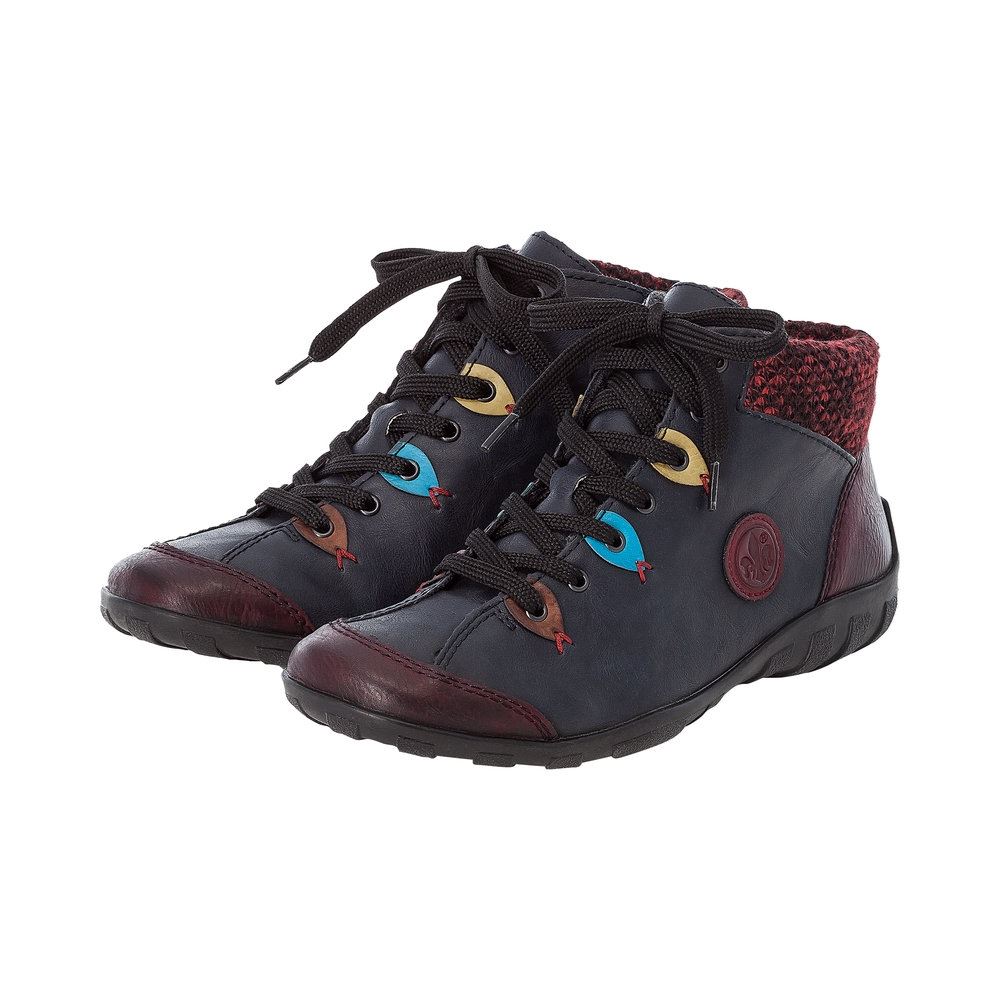 Rieker Schnürschuh L6513 37 | 37 wine/navy | 