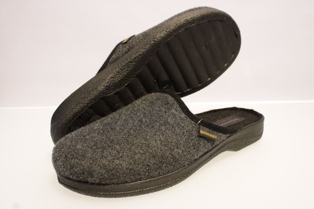 Cosmos Cordes Hausschuh Hauspantolette Flo 42 | bk | 