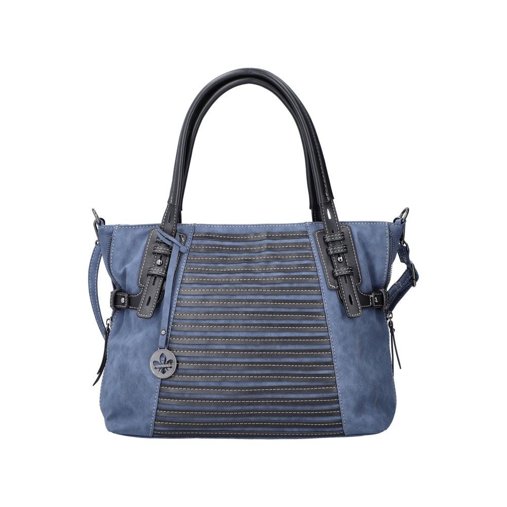Rieker Damen Shopper Handtasche blau S22 H1083-12 