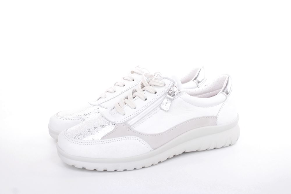 ACO DAHLI 09 Damen Sneaker Leder Wechselfußbett weiß S13  1160/10189 