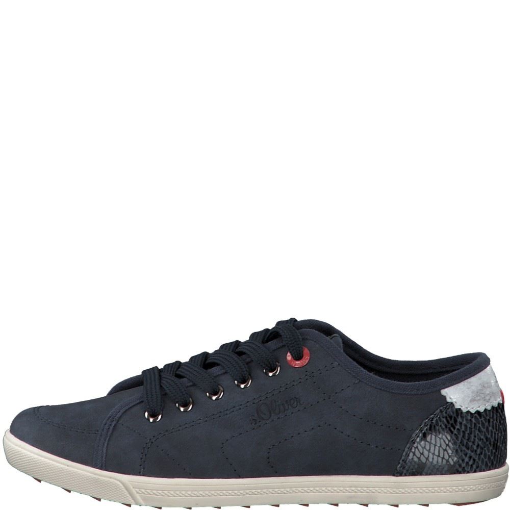 s.Oliver Sneaker Schnürer blau  5-5-23631-24 
